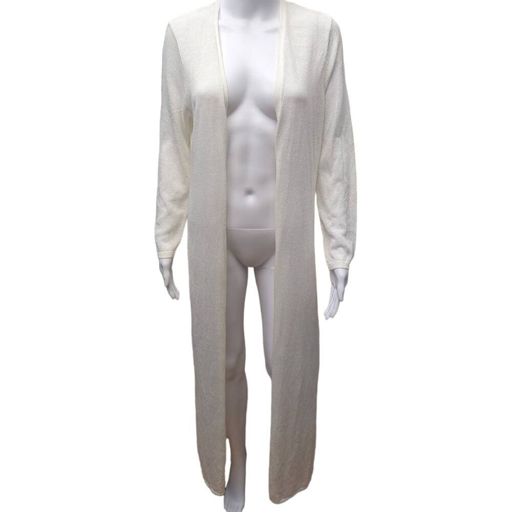 Soft Surroundings Cardigan Sweater Size S Quiet Luxury Brunch Basic Minimal